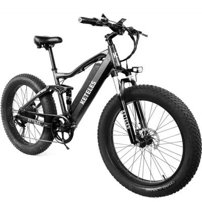 48V 250W มอเตอร์ไฟฟ้า Mountain Bike ด้วยแบตเตอรี่ลิธีอุตสาหกรรม 10AH และแบตเตอรี่อินเทกรีต