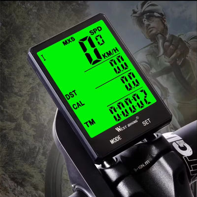 2.8 นิ้ว ABS Bike Computer สําหรับการออกกําลังกายเบา Sensor เครื่องวัดความเร็วไร้สาย โดย Inbike