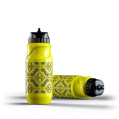 อาหารเกรดซิลิโคนหลายสี ขวดจักรยาน 215 * 80 * 80 มม ความจุ 650ML ออกกําลังกาย