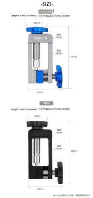 อลูมิเนียมสลัด Multifunction Bike น้ํามันเข็มเครื่องมือการใส่