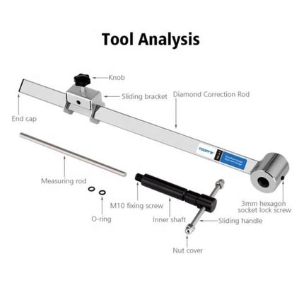 จักรยาน Derailleur Hanger Corrector แก้ไข Lugs แชร์หลังกับเครื่องมือซ่อมจักรยานออกแบบ