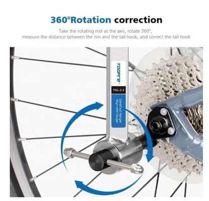 จักรยาน Derailleur Hanger Corrector แก้ไข Lugs แชร์หลังกับเครื่องมือซ่อมจักรยานออกแบบ