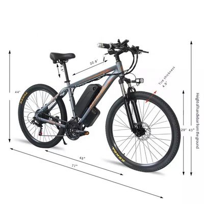 EU Warehouse 26 นิ้ว Mountain E-Bike 250W มอเตอร์ 18AH แบตเตอรี่ลิตยูม ส่งฟรี