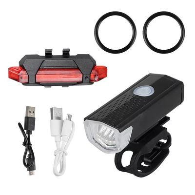 3 รูปแบบ ไฟจักรยาน LED ตั้งไว้สําหรับ 1.5-4 ชั่วโมง ความทนทานและแบตเตอรี่ USB