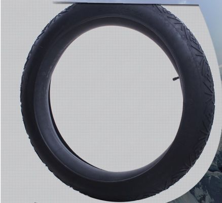 20x4.0 รถจักรยานหิมะ ยางสีดํา ไฟมัน ยางยางนอกสําหรับ 12-20 นิ้วและ 2 กก.