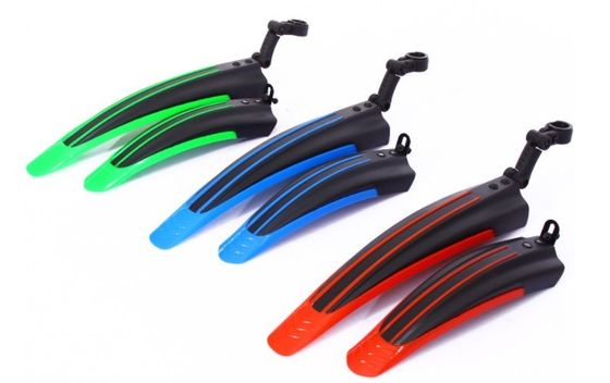 53.2 ซม. สีน้ําเงิน รถจักรยานภูเขา หมากรัดหน้าและหลัง รถจักรยาน