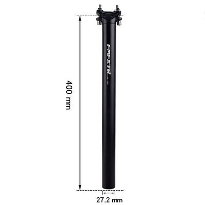 27.2/30.9/31.6*400mm อลูมิเนียม Double Nail Straight Pipe สําหรับท่อที่นั่งจักรยานภูเขา