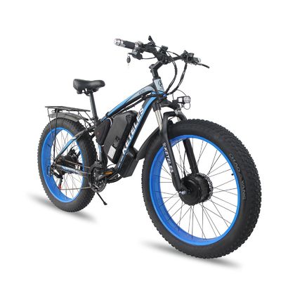 KETELES K800 Electric Fat Bike 1000W 17.5AH แบตเตอรี่ 26x4.0 นิ้ว มอเตอร์คู่ ขับสองล้อ