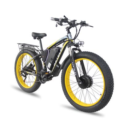 KETELES K800 Electric Fat Bike 1000W 17.5AH แบตเตอรี่ 26x4.0 นิ้ว มอเตอร์คู่ ขับสองล้อ