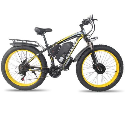 KETELES K800 Electric Fat Bike 1000W 17.5AH แบตเตอรี่ 26x4.0 นิ้ว มอเตอร์คู่ ขับสองล้อ