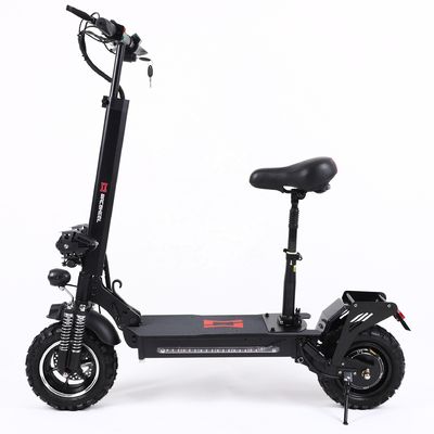 1200W มอเตอร์ Off-road E-Wheel Scooter สําหรับผู้ใหญ่ การออกแบบพับและแบตเตอรี่ลิเดียม