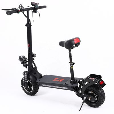 1200W มอเตอร์ Off-road E-Wheel Scooter สําหรับผู้ใหญ่ การออกแบบพับและแบตเตอรี่ลิเดียม