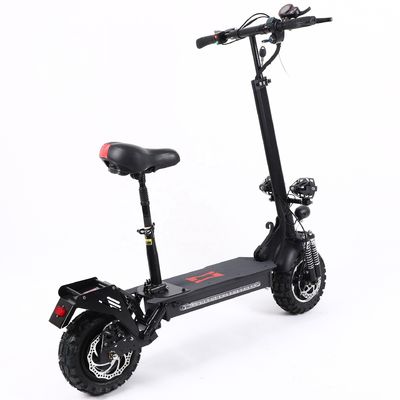 1200W มอเตอร์ Off-road E-Wheel Scooter สําหรับผู้ใหญ่ การออกแบบพับและแบตเตอรี่ลิเดียม