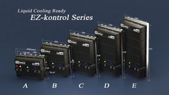 เครื่องควบคุมไฟฟ้าแบบสับสับแบบ 48V 27 ความเร็ว ไม่มีแปรง พร้อม Bluetooth สําหรับจักรยานไฟฟ้าไฮบริด 3KW-20KW
