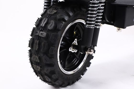 1200W มอเตอร์ Off-road E-Wheel Scooter สําหรับผู้ใหญ่ การออกแบบพับและแบตเตอรี่ลิเดียม