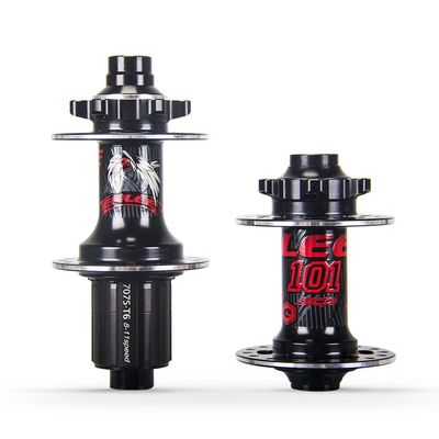 เครื่องเบรคดิสก์ 6 เล็บ 32 หลุมผ่านแกน QR Bike Hub Set สําหรับการปลดเร็วและง่าย