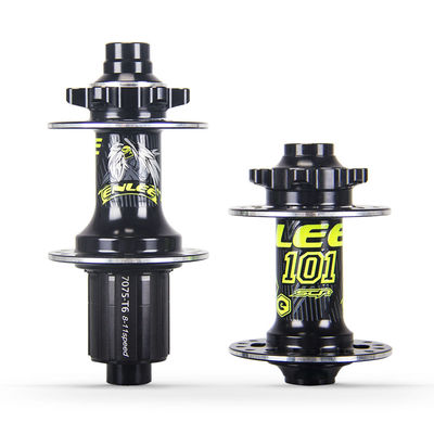 เครื่องเบรคดิสก์ 6 เล็บ 32 หลุมผ่านแกน QR Bike Hub Set สําหรับการปลดเร็วและง่าย