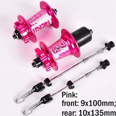 2021 Koozer XM490PRO 4 หมุน MTB มอนเทนไบค์ฮับหลัง 12x142 มม ผ่าน 32 หลุม วงจรเบรคจักรยานจักรยาน