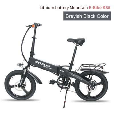 ตลาดของสหภาพยุโรป จักรยานไฟฟ้าพับขนาด 20 นิ้ว พร้อมมอเตอร์ 36V 250W และแบตเตอรี่ลิธีอุตสาหกรรม 10AH