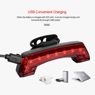 อยู่ปลอดภัยบนจักรยานด้วยไฟหลัง USB ที่ฉลาด และรีโมทควบคุมไร้สาย