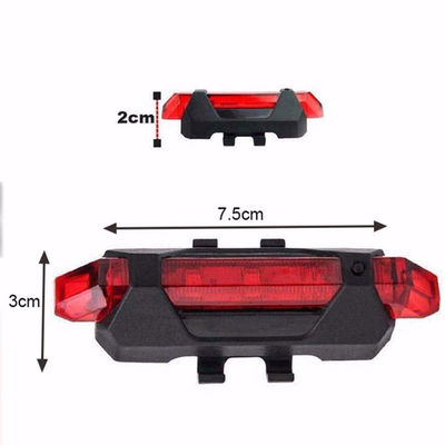 แสงหน้า แสงหลัง แสง USB LED ไฟจักรยานชาร์จใหม่ ไฟจักรยานสําหรับจักรยานภูเขา