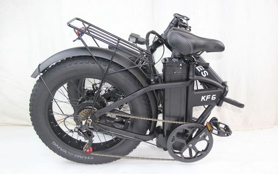 2024 สายตรง 20x4.0 นิ้ว ยางอ้วน พับ E-Bike 1000W กับ 7 ความเร็ว เกียร์ มอเตอร์ฮับหลัง