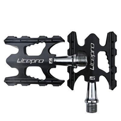 หมุนยาง DU Ultra-Light หมุนยาง MTB ถนนพับจักรยาน CNC Foot Pedal 2021 สินค้า