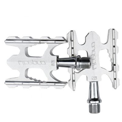หมุนยาง DU Ultra-Light หมุนยาง MTB ถนนพับจักรยาน CNC Foot Pedal 2021 สินค้า