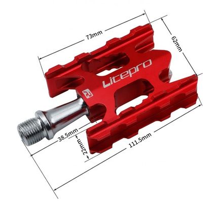 หมุนยาง DU Ultra-Light หมุนยาง MTB ถนนพับจักรยาน CNC Foot Pedal 2021 สินค้า