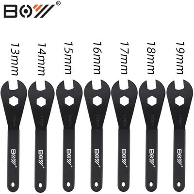 ด้านบน- 194 * 46mm Bike Head Hub Cone Spanner สําหรับการซ่อมแซมหูฟังพีเดลที่ทนทานในห้างสรรพสินค้า