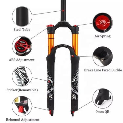 คาร์บอน-วัสดุ MTB จักรยานกระแทกอากาศสําหรับ 26/27.5/29 นิ้ว BMX จักรยานใน 2024