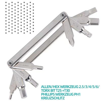 อัพเกรดจักรยานของคุณด้วยเซ็ทสกรูไดร์และกุญแจสกรีนสีเงินของเรา