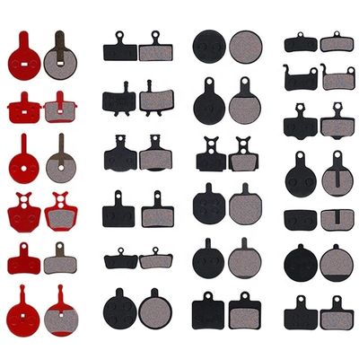 BB5 BB7 Bike Disc Brake Pads วัสดุครึ่งโลหะสําหรับการเบรคเรียบ 35x30.5mm