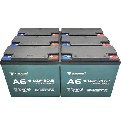 12V20.2Ah 6-DZF-20.2 แบตเตอรี่กรดเชื้อแห้งปิด GEL โลดกรดสําหรับสเกตบอร์ดไฟฟ้า
