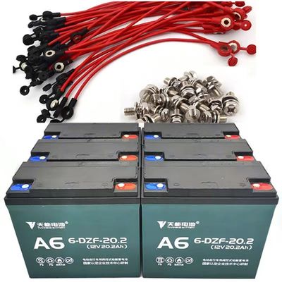 12V20.2Ah 6-DZF-20.2 แบตเตอรี่กรดเชื้อแห้งปิด GEL โลดกรดสําหรับสเกตบอร์ดไฟฟ้า