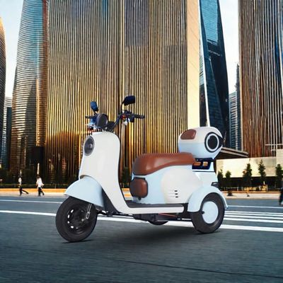 600W มอเตอร์พลังงาน 3 ล้อ รถสกูเตอร์สําหรับผู้ใหญ่