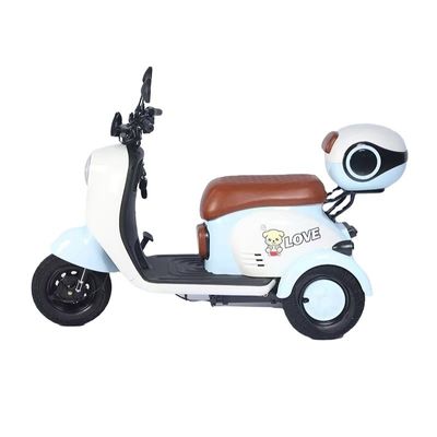 600W มอเตอร์พลังงาน 3 ล้อ รถสกูเตอร์สําหรับผู้ใหญ่