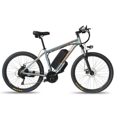 สัมผัสพลังงานของ 26&quot; มืออาชีพ K820 Mountain E-Bike 48V 350W มอเตอร์ฮับหลัง
