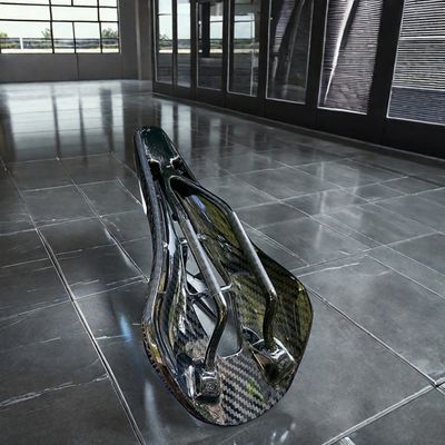 จักรยานภูเขา 3D สําคัญ พิมพ์คาร์บอน ไฟเบอร์ ถนน จักรยาน Saddle ด้วยการออกแบบ hollow