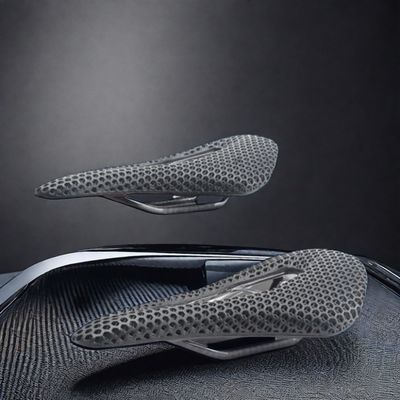 จักรยานภูเขา 3D สําคัญ พิมพ์คาร์บอน ไฟเบอร์ ถนน จักรยาน Saddle ด้วยการออกแบบ hollow