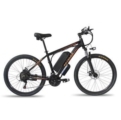 จักรยานไฟฟ้า 26 นิ้ว E-Bike ด้วยแบตเตอรี่ลิธีਅਮ 48V 13Ah และมอเตอร์ 500W ที่มีพลังงาน