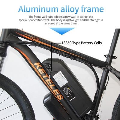 จักรยานไฟฟ้า 26 นิ้ว E-Bike ด้วยแบตเตอรี่ลิธีਅਮ 48V 13Ah และมอเตอร์ 500W ที่มีพลังงาน