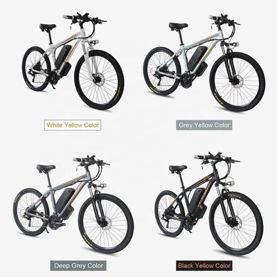 จักรยานไฟฟ้า 26 นิ้ว E-Bike ด้วยแบตเตอรี่ลิธีਅਮ 48V 13Ah และมอเตอร์ 500W ที่มีพลังงาน