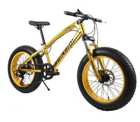 20 นิ้ว เด็กชายชายชายหาด Snow Bike 4.0 ยางอ้วน จักรยานภูเขากับ 7/21/24/27 ความเร็ว