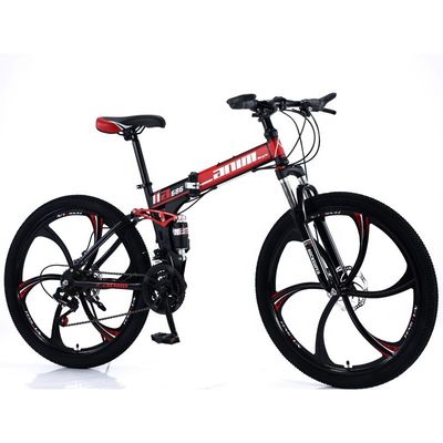 26 นิ้ว Opp กระเป๋า 10 ชิ้น ชายสแตนเลส Mountain Bike กับดิสก์เบรคและอะลูมิเนียมฟอร์ค