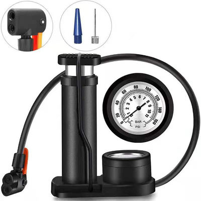 ระยะเวลาจัดส่ง 7-15 วัน ชุดซ่อมจักรยานขนาดเล็กที่มีซับ Schrader และปั๊มเท้า Gauge