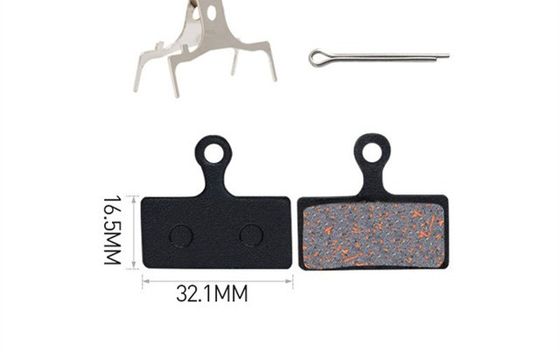 35x30.5mm แปดเบรคโลหะแดงสําหรับเม็ดเบรค MTB Mountain Bike