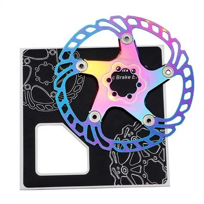 BMX RAINBOW 2021 Full CNC Road Bike Brake Disc 140/160/180/203mm เร็วเย็นลง