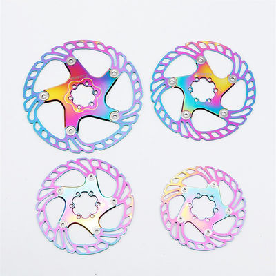 BMX RAINBOW 2021 Full CNC Road Bike Brake Disc 140/160/180/203mm เร็วเย็นลง