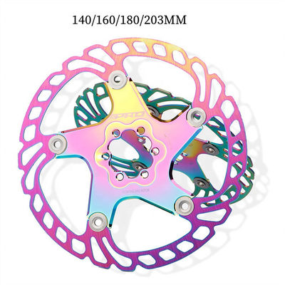 BMX RAINBOW 2021 Full CNC Road Bike Brake Disc 140/160/180/203mm เร็วเย็นลง